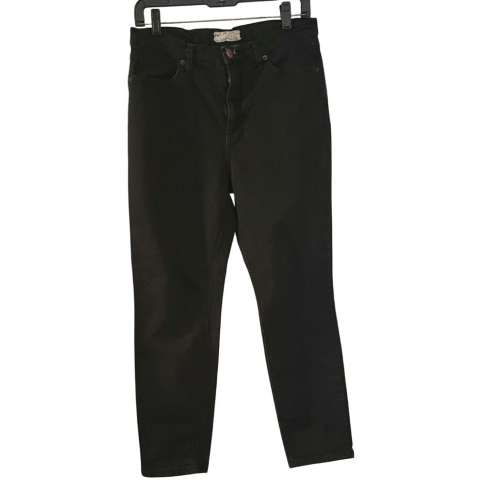 FREE PEOPLE black skinny jeans size 30 preloved good